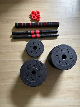 Set de Mancuernas Multifunción 15kg
