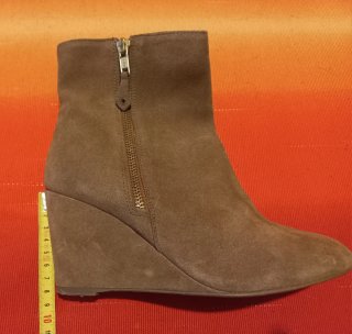Botines Ante con Cuña