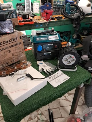 Set Generatore, Smerigliatrice e Prolunga