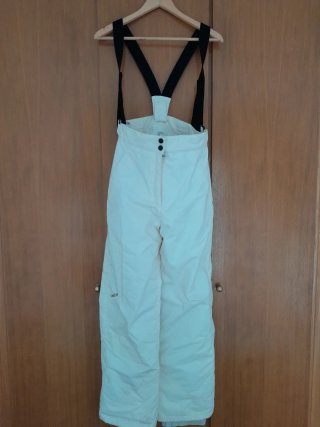Pantalón de nieve Wed'ze blanco