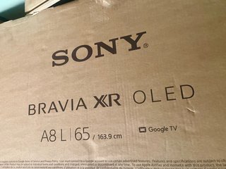 Sony Bravia XR OLED 65 pulgadas A8L
