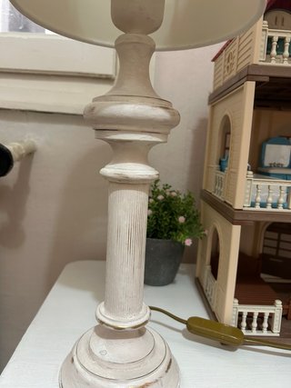 Lámpara de mesa antigua restaurada