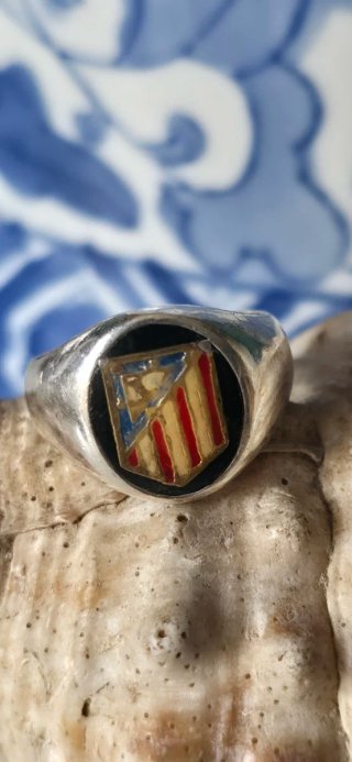 Anillo sello Atlético de madrid antiguo