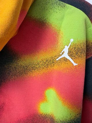 Sudadera Jordan Nike Multicolor Tie Dye - Talla M