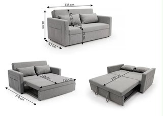 Sofa cama biplaza