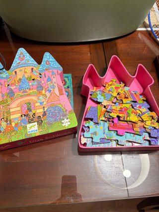 Puzzle DJECO Castillo 54 piezas