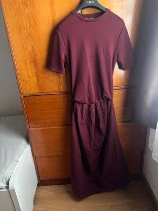 Vestido Zara Morado Talla Única