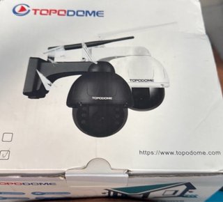 Cámara Vigilancia PTZ WiFi Exterior TOPODOME