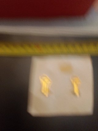 Pendientes Fantasia Dorados con Cristales
