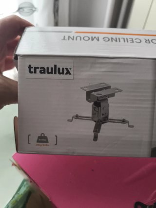 Soporte de Techo para Proyector Traulux