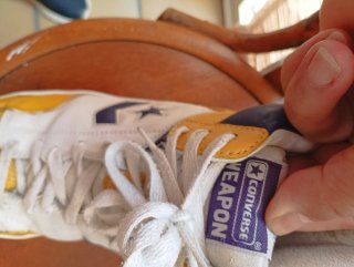 Botas Vintage Converse Weapon año 86 originales.