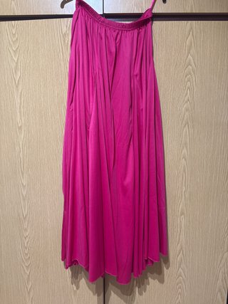 Falda Flamenco Sevillanas Rosa Talla Única