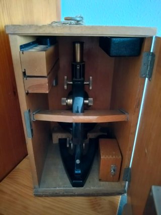 Microscopio Coleccionista Zeiss Años 20