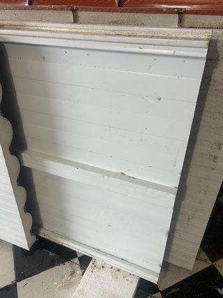 Panel Sandwich Blanco Liso 30mm