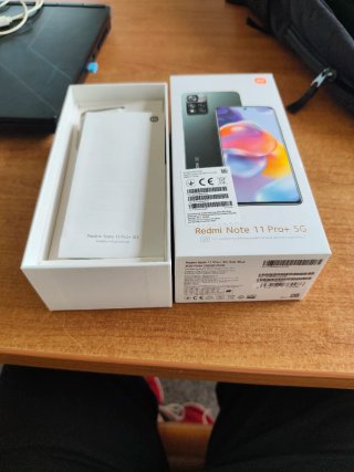 Scatola originale Xiaomi Redmi Note 11 Pro+ 5G + Vetro