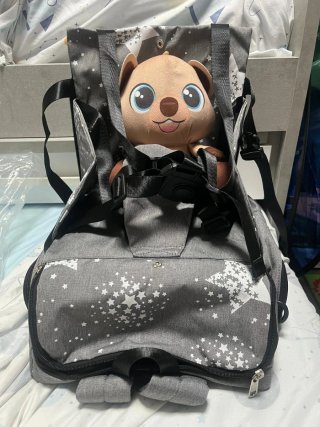 Mochila Elevador Bebé / Trona Portátil