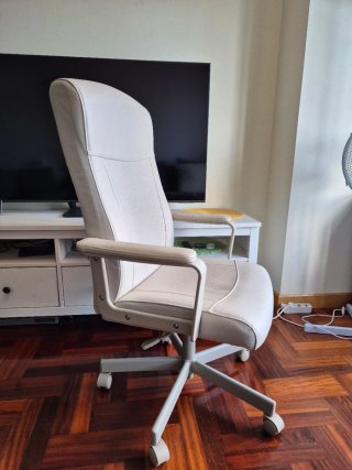 Silla de oficina Ikea beige
