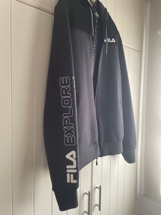 Sudadera Fila Explore Negra Talla S
