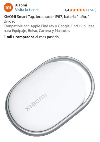 Localizador GPS Xiaomi Smart Tag