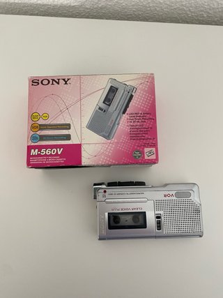 Grabadora Sony M-560V Microcassette