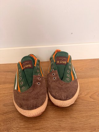 Zapatillas El Ganso Jeremy Scott Marrones/Verdes