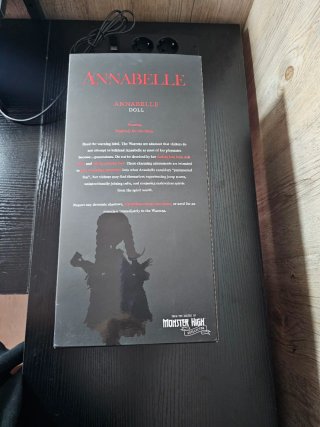 Muñeca Monster High Skullector Annabelle HND85