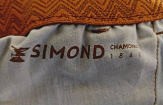 Pantalón corto de escalada marrón talla M