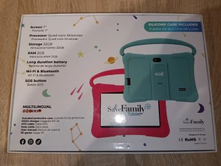 Tablet Infantil SaveFamily Kids 7" (32GB) Rosa