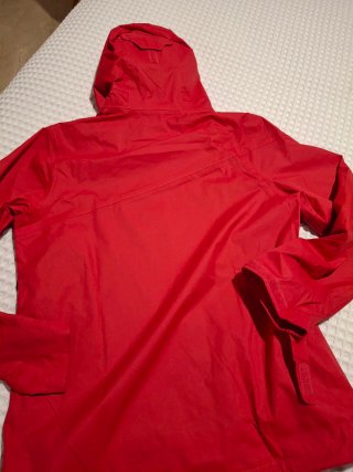 Chaqueta Impermeable Quechua Mujer Roja