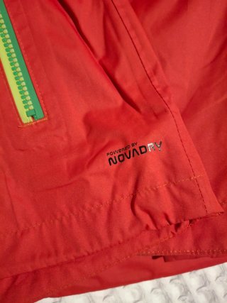 Chaqueta Impermeable Quechua Mujer Roja