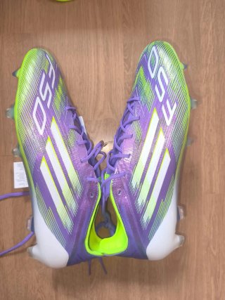 Adidas F50 Elite FG  Purple Solar Yellow EU 46 2/3