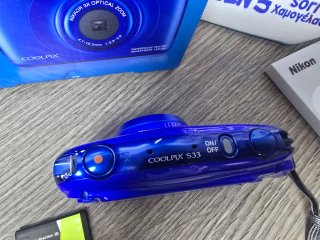 Fotocamera Nikon Coolpix S33 Blu