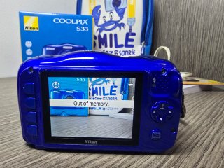 Fotocamera Nikon Coolpix S33 Blu
