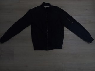 H&M LOGG Bomber Jacket Black