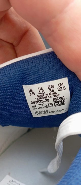 Deportivas Puma niño sin uso