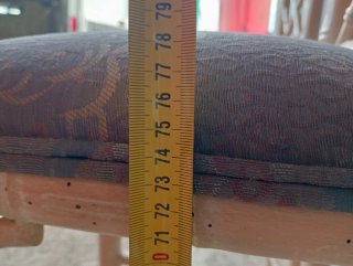2 Taburetes Chippendale de Madera