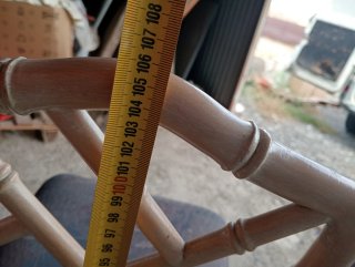 2 Taburetes Chippendale de Madera
