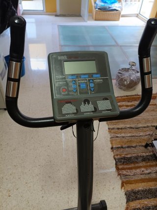 Bicicleta Estática Gris