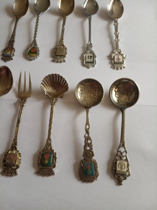 Set de 10 Cucharitas de Colección
