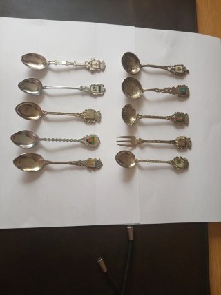 Set de 10 Cucharitas de Colección