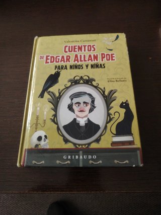 Libro de cuentos de EDGAR ALLAN POE para niños/as