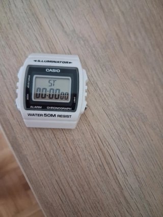 Reloj Casio Digital Blanco 3224