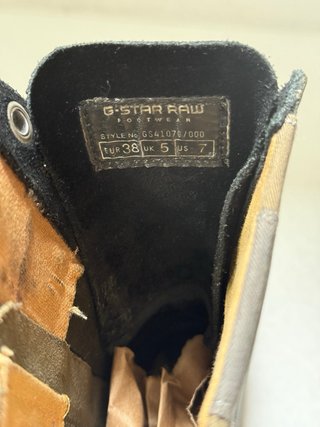 Botines G-Star Raw Negros Talla 38