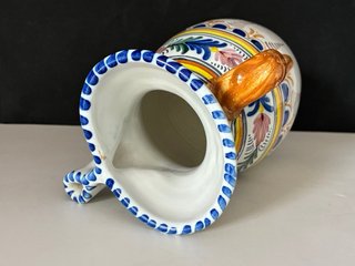🇪🇸 Jarra Cerámica Talavera