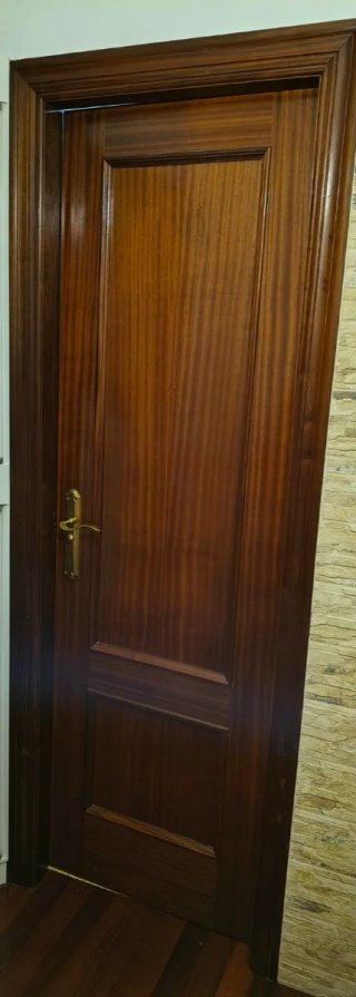 2 Puertas de Madera para Habitación