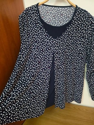 CAMISETA LUNARES DE MUJER TALLA 4 XL