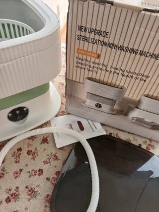 Mini lavadora plegable esterilizadora sin cable