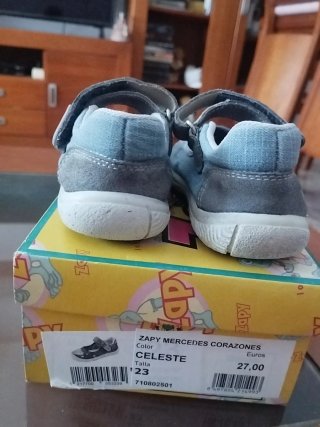 Zapatillas Infantiles Talla 23