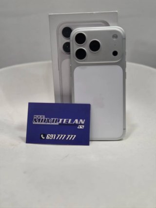 iPhone 17 Pro 256GB Plata 100% bateria