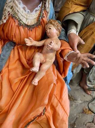 Bambinello statuetta